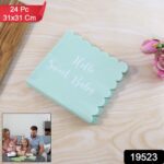 Hello Sweet Baby Party Paper Napkins (31 x 31 cm / 24 Pc) - With Dupatta by Nari Haat, Indian ethnic wear, women clot...