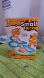 Duck Climb Stairs Toy Roller Coaster with Flashing Lights & Music (3 Ducks) - Image 8