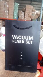 Stainless Steel Vacuum Flask Set (500ml) - Fabric Detail by Nari Haat, Indian ethnic wear, women clothing, designer suit