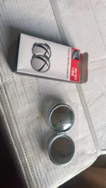 360° Adjustable Blind Spot Mirror for Car Side Rearview (2 Pc) - Full Detail by Nari Haat, Indian ethnic wear, women...