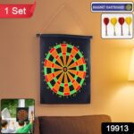 Magnetic Roll-Up Dartboard Game - (12-inch / Set) - With Dupatta by Nari Haat, Indian ethnic wear, women clothing, de...