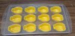 Silicone Fruit-Shaped Ice Cube Tray - Creative Multi-Design Freezer Mold (1 Pc) - Neckline Detail by Nari Haat, India...