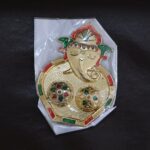 Ganesh Design Decorative Kumkum Box - (1 Pc) - Fabric Detail by Nari Haat, Indian ethnic wear, women clothing, design...