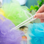 Bath Sponge Round Loofah and Back Scrubber for Men and Women - Full Detail by Nari Haat, Indian ethnic wear, women cl...