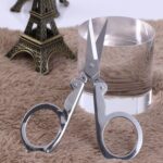 Folding Scissor 3.5inch used crafting and cutting purposes for children’s and adults - Full Detail by Nari Haat, In...