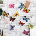 The Butterfly 3D Night Lamp Comes with 3D Illusion Design Suitable for Drawing Room, Lobby. - Closeup Embroidery by N...
