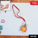 Cute Bunny-Shaped Pop It Fidget Toy Keychain (1 Pc) - With Dupatta by Nari Haat, Indian ethnic wear, women clothing, ...