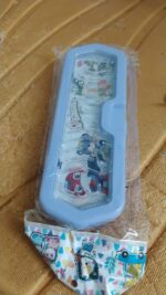 Cartoon Character Printed Plastic Pencil Box with Built-in Maze Puzzle Game (1 Pc) - Full Detail by Nari Haat, Indian...