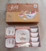 13 Pc Pudding Set used as a cutlery set for serving food purposes - Full Detail by Nari Haat, Indian ethnic wear, wom...