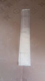 20 cm Transparent Plastic Ruler (1 Pc) - Fabric Detail by Nari Haat, Indian ethnic wear, women clothing, designer suit
