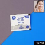 Zequz Aqua Face Wash Sachet (5 ML / 1 Pc) - With Dupatta by Nari Haat, Indian ethnic wear, women clothing, designer suit