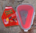 Reusable Expandable Pizza Storage Container with 5 Microwavable Trays - Full Detail by Nari Haat, Indian ethnic wear,...