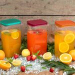 Resistant Glass Jug for Juice, Milk, Cold or Hot Beverages (plastic) - Closeup Embroidery by Nari Haat, Indian ethnic...