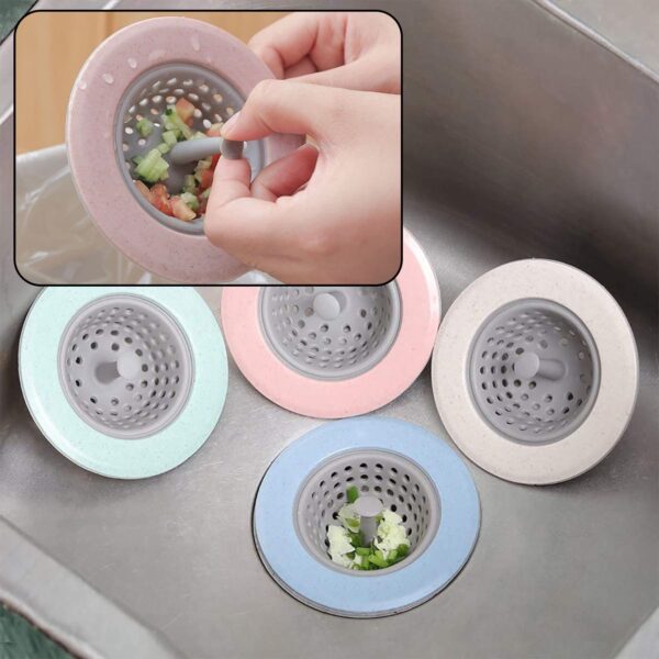 Silicon Sink Strainer Kitchen Drain Basin Basket Sink Drainer