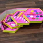 Colouring Combo Colors Box Color Pencil,Crayons, Water Color, Sketch Pens Set of 46 - Image 3