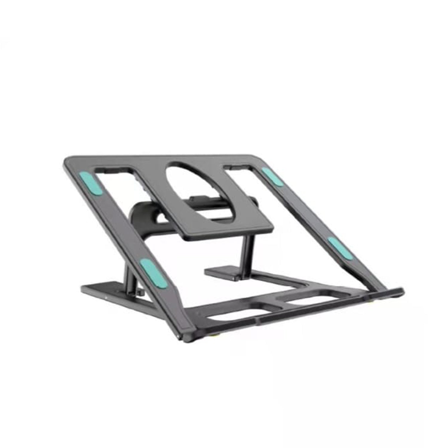 6image_d4d603c3-104c-4614-b375-90ab8c656f3e.jpg Adjustable, Portable & Foldable Laptop Stand Compact and Convenient for Easy Use - Front View by Nari Haat, Indian et...