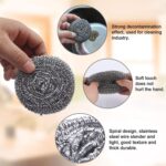 Stainless Steel Scrubber  /  Scourer (pack of 6pc) - Neckline Detail by Nari Haat, Indian ethnic wear, women clothing...