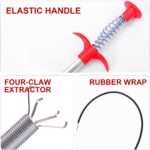 Multifunction Pipe Cleaning Claw for Drain Hair Removal (290 cm Length) - With Dupatta by Nari Haat, Indian ethnic we...