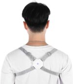 Smart Back Posture Corrector with Vibration Reminder – Shoulder Support (Unisex) - Closeup Embroidery by Nari Haat,...