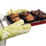 Heat proof cotton baking oven glove