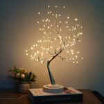 108 LED Birch Fairy Lamp – 8 Modes, USB/Battery, Home Decor - Fabric Detail by Nari Haat, Indian ethnic wear, women...