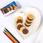 Biscuit-Shaped Erasers – Fun Rubber Stationery for Kids (6 Pcs Set) - Fabric Detail by Nari Haat, Indian ethnic wea...