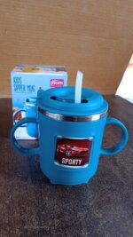Supermom Kids Sporty Sipper Mug with Straw and Dual Handles Approx 300ml (1 Pc) - Fabric Detail by Nari Haat, Indian ...