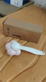 Soft Bristle Bath Brush with Long Handle (1 Pc) - Fabric Detail by Nari Haat, Indian ethnic wear, women clothing, des...