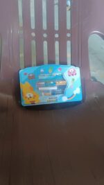 Cartoon Metal Compass Box for Kids with Stationery (6 Pc Set) - Fabric Detail by Nari Haat, Indian ethnic wear, women...