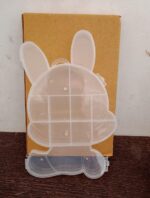 Transparent Cartoon Bear Plastic Storage Box Jewelry Organizer Holder  1 Pc - Full Detail by Nari Haat, Indian ethnic...