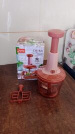 Apex  Quba Push Chopper with Stainless Steel Blades (1000ml) - Full Detail by Nari Haat, Indian ethnic wear, women cl...