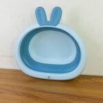 Foldable Multipurpose Collapsible Basin with Bunny Ear Handle - Full Detail by Nari Haat, Indian ethnic wear, women c...