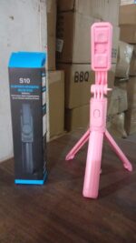 Portable Foldable Selfie Stick with Remote Control, YouTuber Video Recording (1 Pc) - Full Detail by Nari Haat, India...