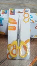 Stainless Steel Scissors with Plastic handle grip 160mm (1Pc Only) - Fabric Detail by Nari Haat, Indian ethnic wear, ...