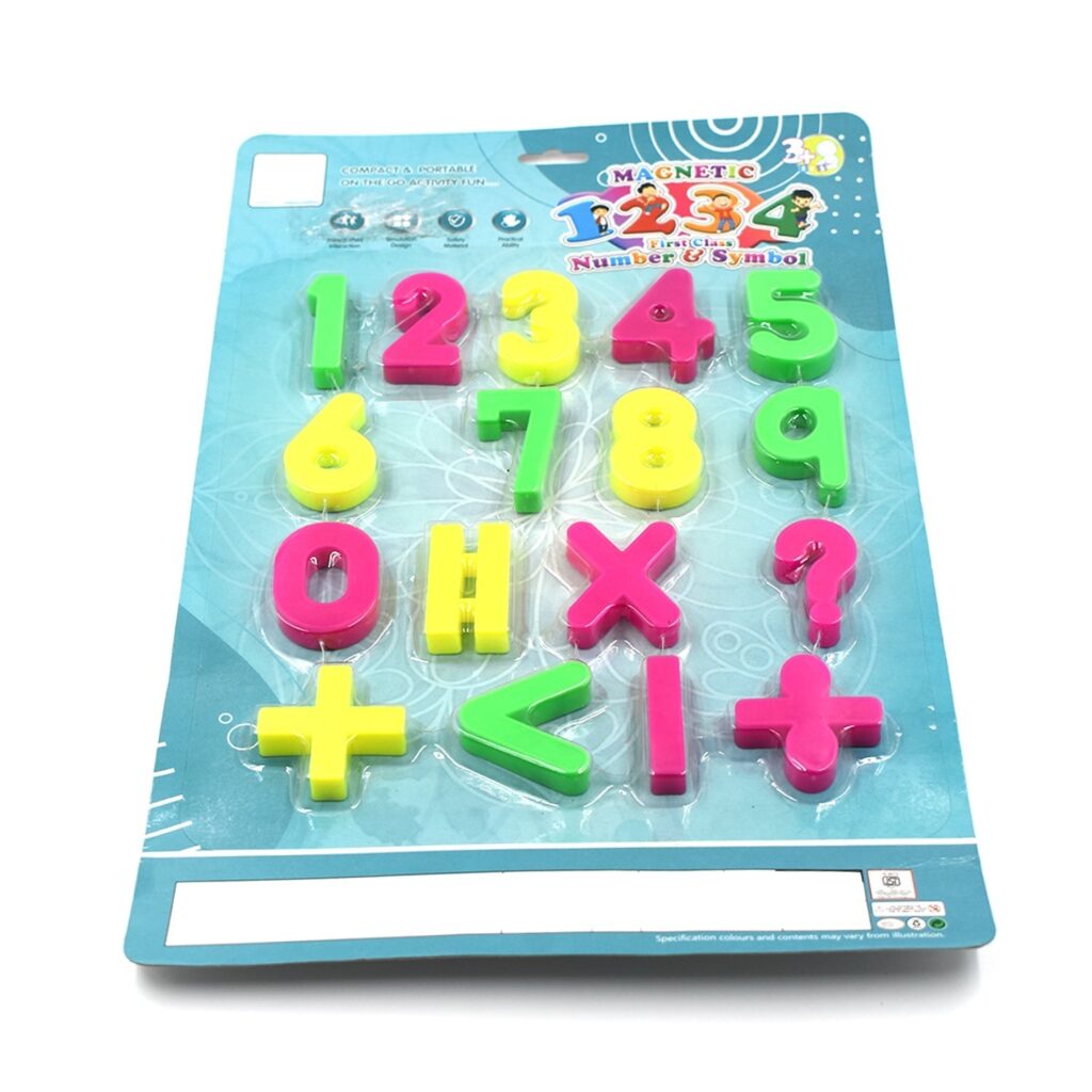 Magnetic Number Symbol Math Game for Kids