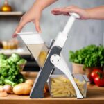 Multi functional Time Saving Adjustable Hand Press Vegetables Chopper - Image 5