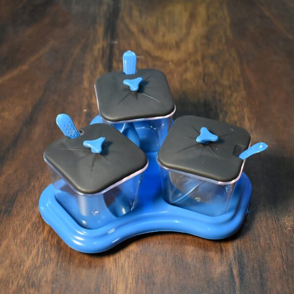 3 Pc Dining Set used as a cutlery set for serving food purposes - Front View by Nari Haat, Indian ethnic wear, women ...