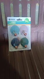 Self Adhesive Wall Hooks Waterproof Adhesive Sticky Stylish Hooks (4 Pc) - Fabric Detail by Nari Haat, Indian ethnic ...