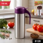 Apex 750ml Approx. Stainless Steel Oil Pourer (1 Pc) - With Dupatta by Nari Haat, Indian ethnic wear, women clothing,...