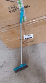 Long Handle Floor Scrub Brush for Cleaning Stiff Bristle Scrubber for Bathroom - Neckline Detail by Nari Haat, Indian...