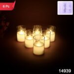 Flameless LED Votive Candles - (Set) - With Dupatta by Nari Haat, Indian ethnic wear, women clothing, designer suit