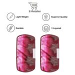 Polyester Fridge Handle Cover Set for Refrigerator Types (2 Pcs, Multi Design) - Neckline Detail by Nari Haat, Indian...