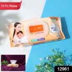 Tulips Sensitive Baby Wet Wipes (1 Set) - With Dupatta by Nari Haat, Indian ethnic wear, women clothing, designer suit