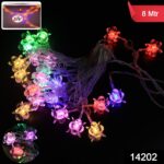Crystal Flower LED Decorative String Light (8 Meter) - With Dupatta by Nari Haat, Indian ethnic wear, women clothing,...