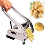 Stainless Steel French Fries Potato Chips Strip Cutter Machine - Back View by Nari Haat, Indian ethnic wear, women cl...
