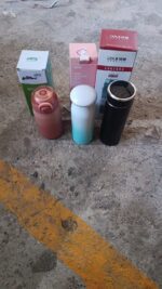 Stainless Steel Vacuum water Bottle 400ML (1 Pc) - Full Detail by Nari Haat, Indian ethnic wear, women clothing, desi...