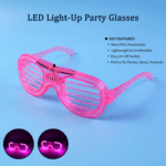 LED Light-Up Party Glasses for Night Events (1 Pc) - Back View by Nari Haat, Indian ethnic wear, women clothing, desi...