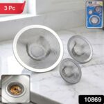 Stainless Steel Sink Drain Strainer Set (3 Pc) - With Dupatta by Nari Haat, Indian ethnic wear, women clothing, desig...