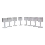 Set of 8 LED Crystal-Effect Table Lamps - Sleeve Design by Nari Haat, Indian ethnic wear, women clothing, designer suit