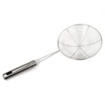Large Oil Strainer Get Fried Food Stuffs Easily Without Any Problem And Damage - Back View by Nari Haat, Indian ethni...
